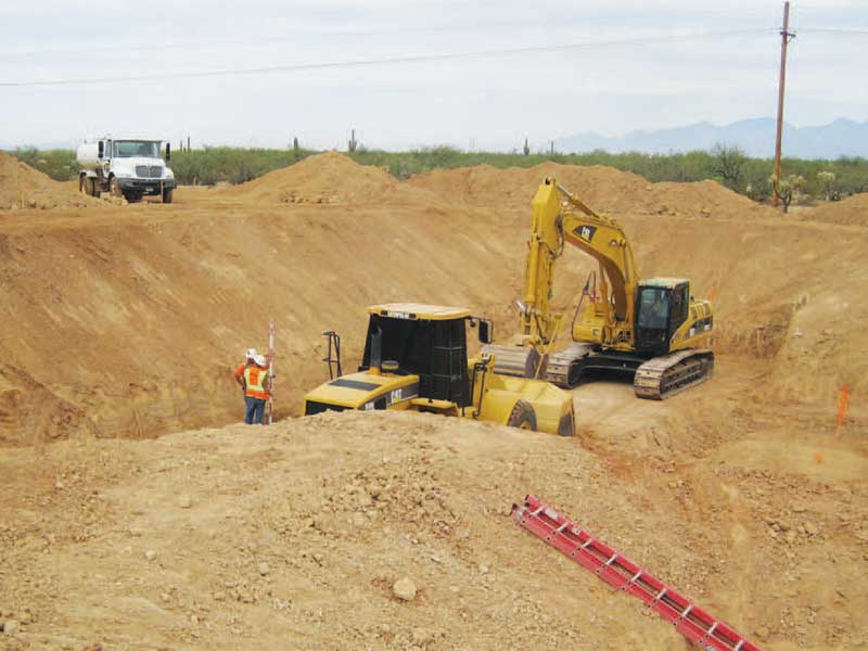 Veyra Wastewater Project Excavation